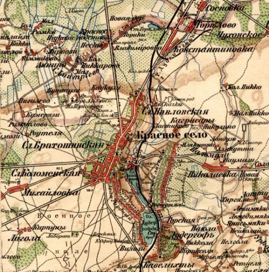 Ситцевая улица санкт петербург карта